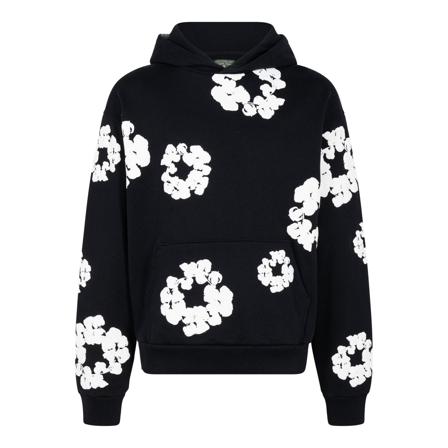 Denim Tears The Cotton Wreath Hoodie Black