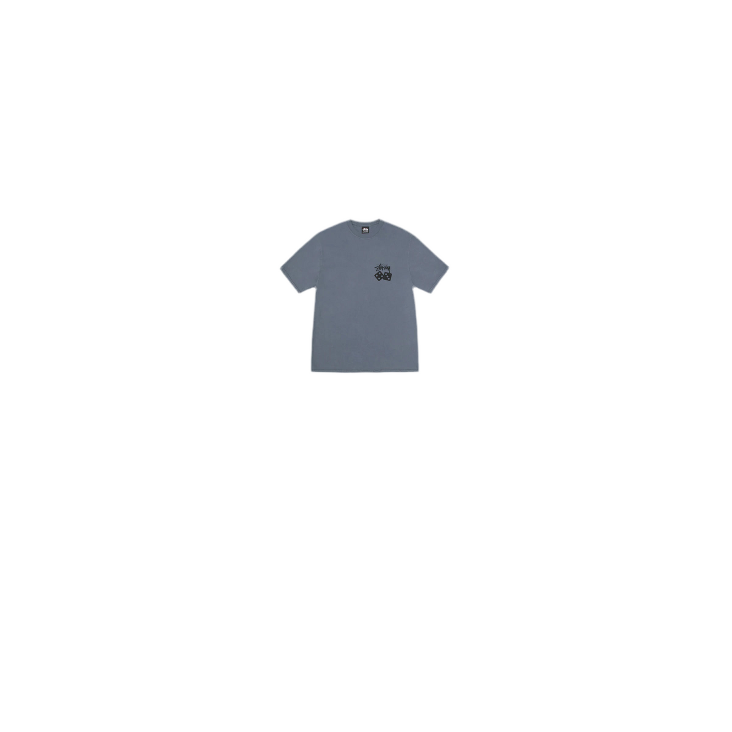 Stussy Pigment Dyed Dice T-Shirt Navy