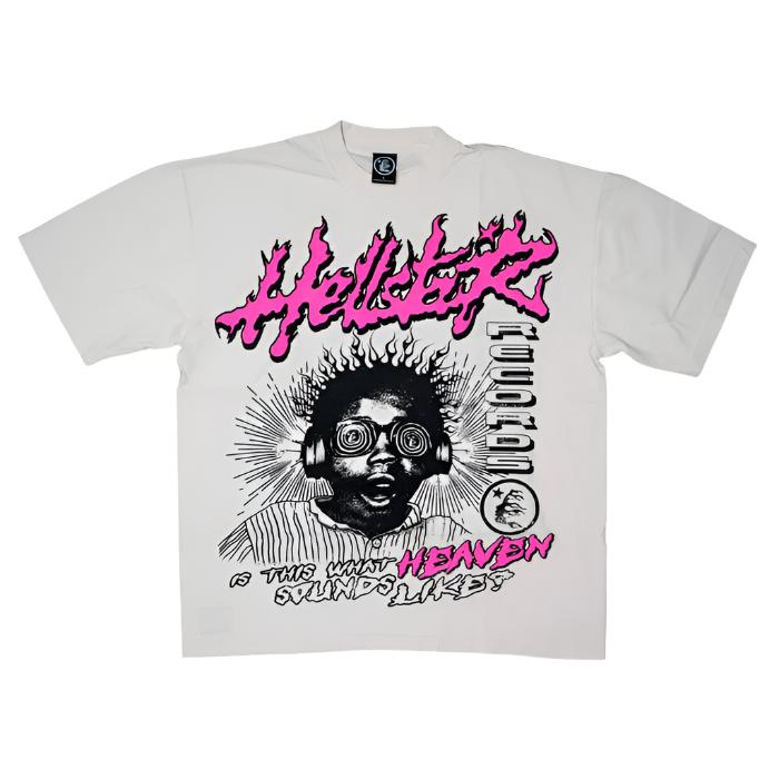 Hellstar Sounds Like Heaven T-Shirt Cream
