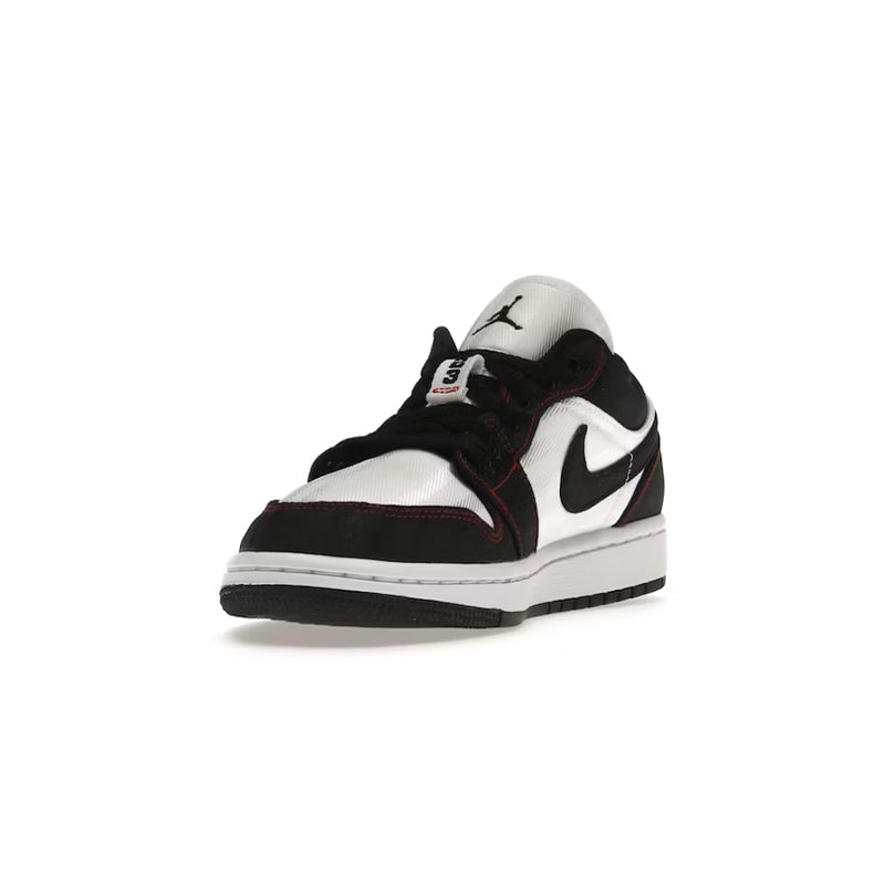 Nike Air Jordan 1 Low SE Utility White Black Gym Red (W)