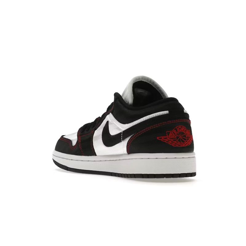 Nike Air Jordan 1 Low SE Utility White Black Gym Red (W)