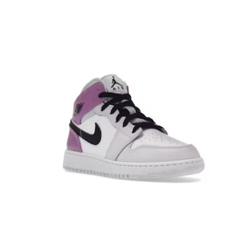 Nike Air Jordan 1 Mid Barely Grape (GS)