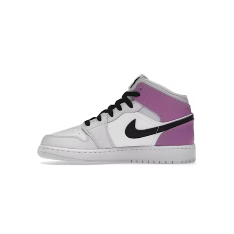 Nike Air Jordan 1 Mid Barely Grape (GS)