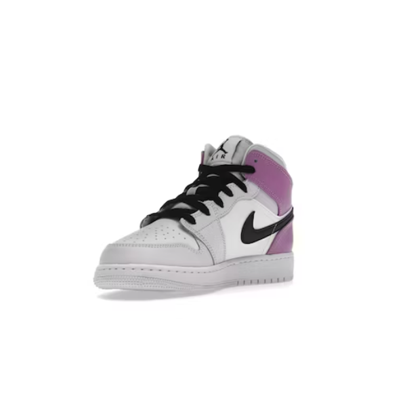 Nike Air Jordan 1 Mid Barely Grape (GS)