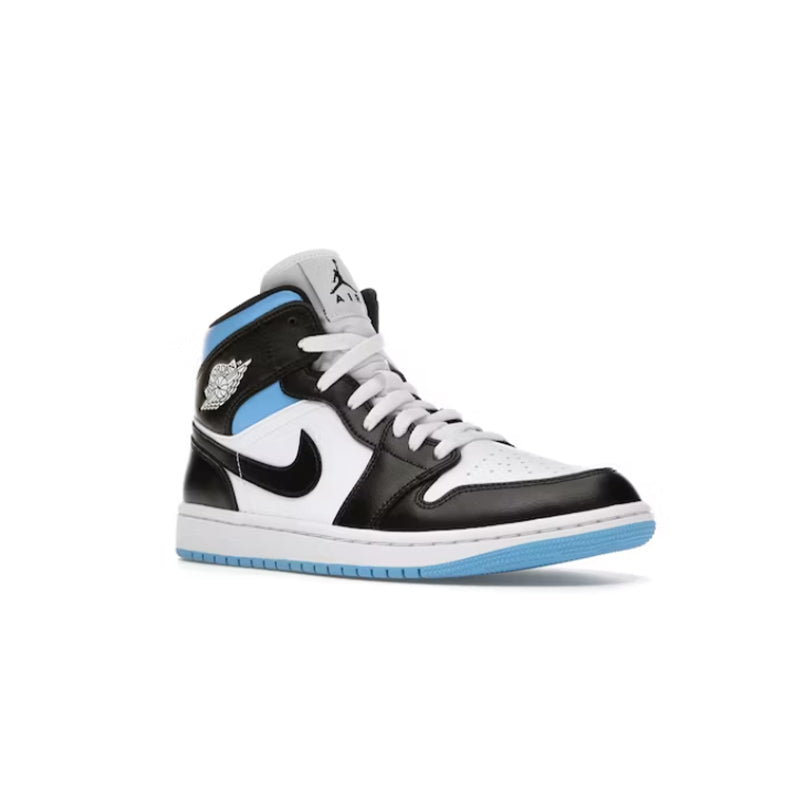 Nike Air Jordan 1 Mid University Black White (W)