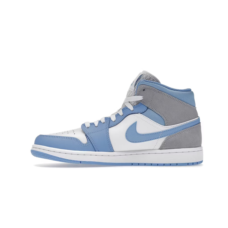 Nike Air Jordan 1 Mid University Blue Grey