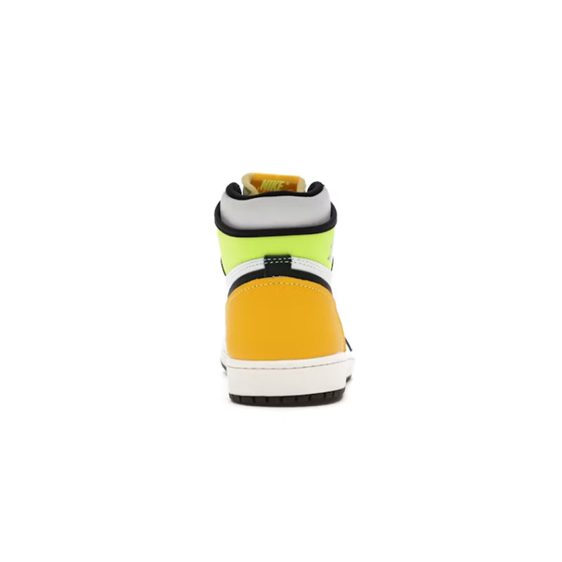 Nike Air Jordan 1 Retro High White Black Volt University Gold