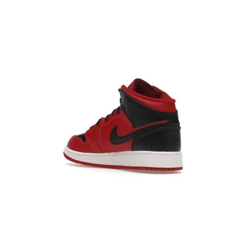 Nike Air Jordan 1 Mid Reverse Bred (GS)