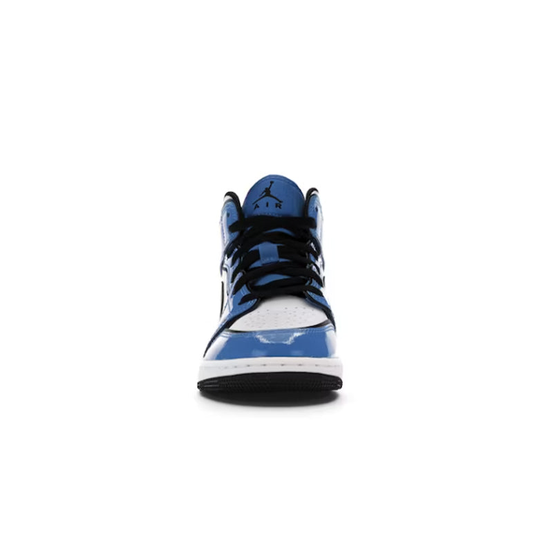 Nike Air Jordan 1 Mid Signal Blue (GS)