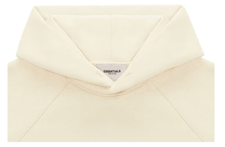 Essentials Fear of God Appliqué Hoodie Cream