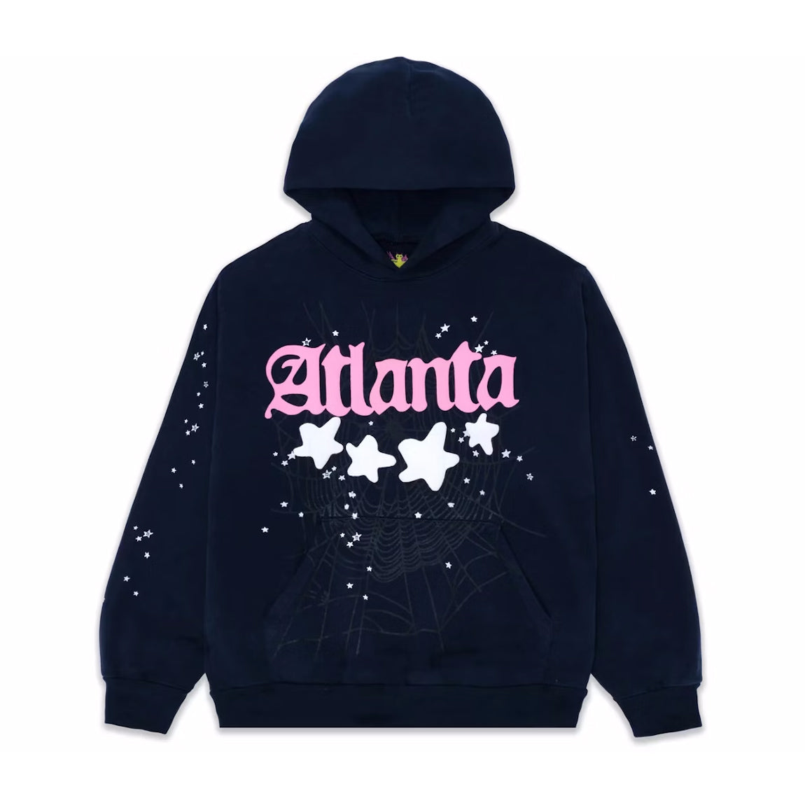 Sp5der Atlanta Hoodie Navy