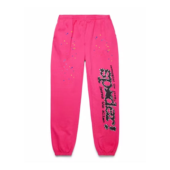 Sp5der P*nk V2 Sweatpants Pink