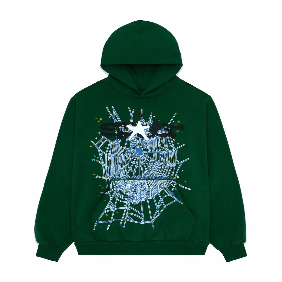 Sp5der Web Hoodie Hunter Green