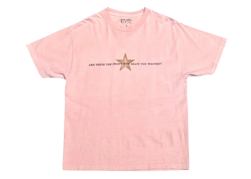 Travis Scott Utopia Circus Maximus Rosa Star T-Shirt
