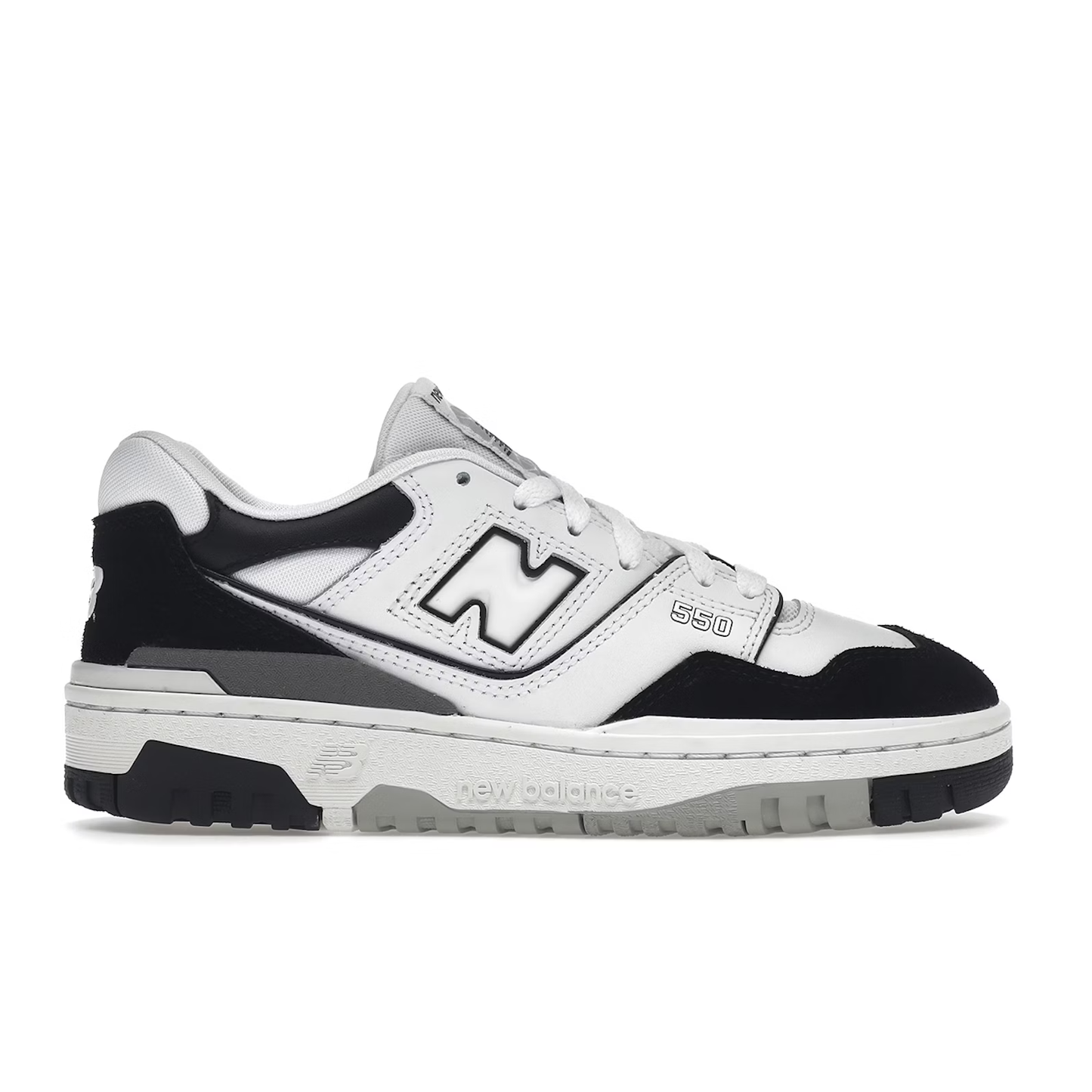 New Balance 550 White Black Rain Cloud (GS)