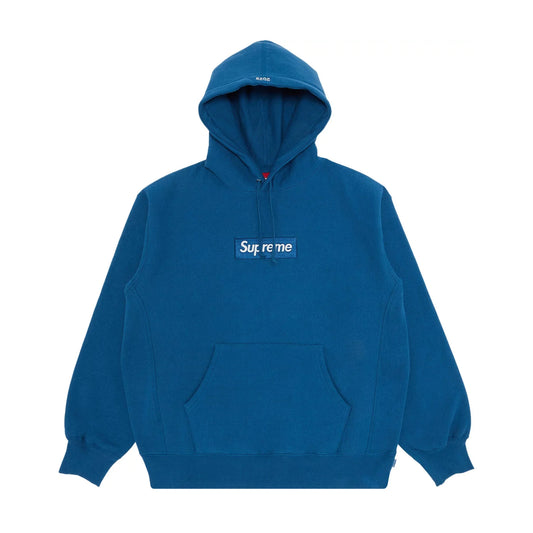Supreme Box Logo Hoodie Blue (FW23)