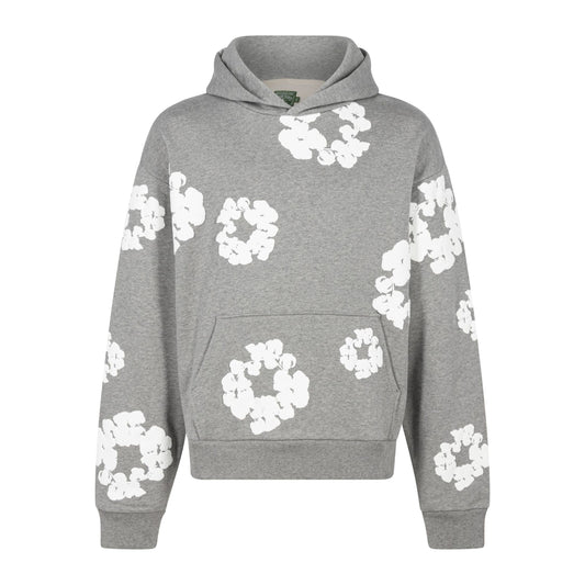 Denim Tears The Cotton Wreath Hoodie Grey