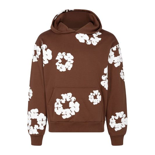 Denim Tears The Cotton Wreath Hoodie Brown