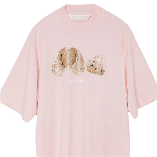 Palm Angels Teddybear Tshirt Rosa