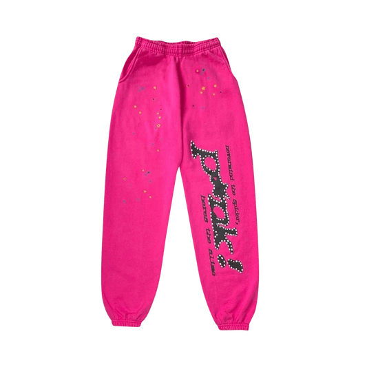 Sp5der P*nk Sweatpants Pink