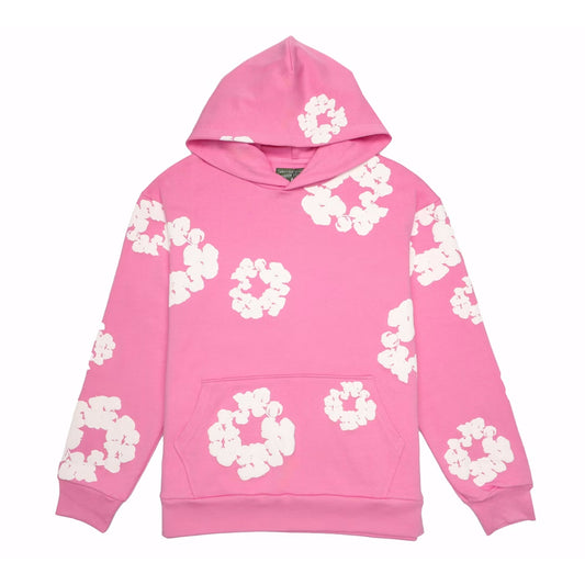 Denim Tears The Cotton Wreath Hoodie Pink