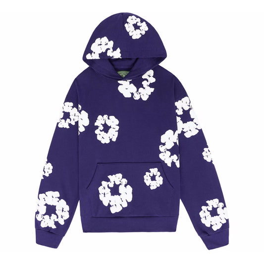 Denim Tears The Cotton Wreath Hoodie Purple