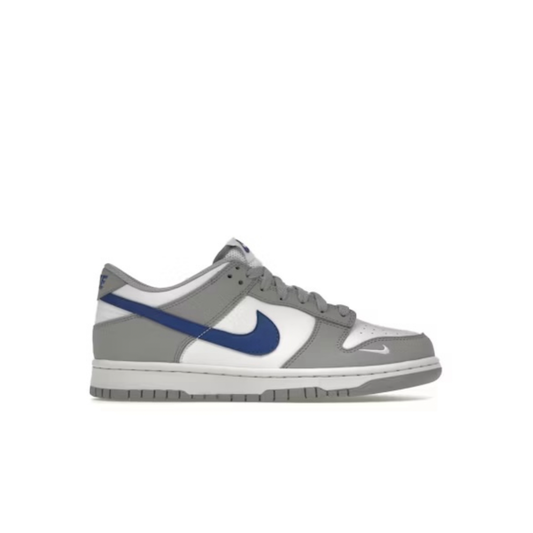 Nike Dunk Low Mini Swoosh Wolf Grey Game Royal (GS)