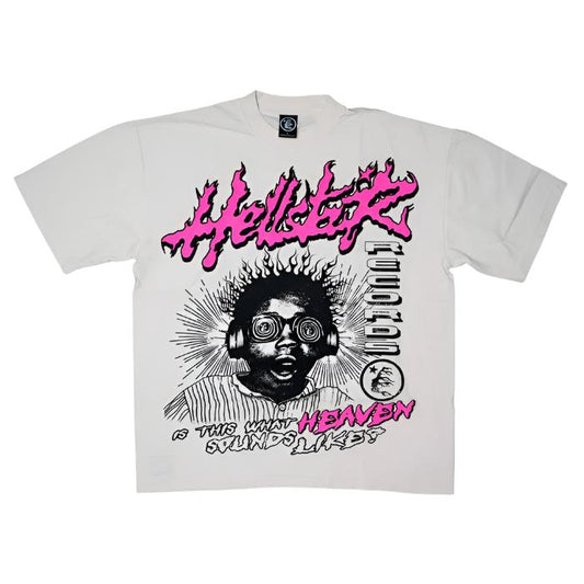 Hellstar Sounds Like Heaven T-Shirt Cream