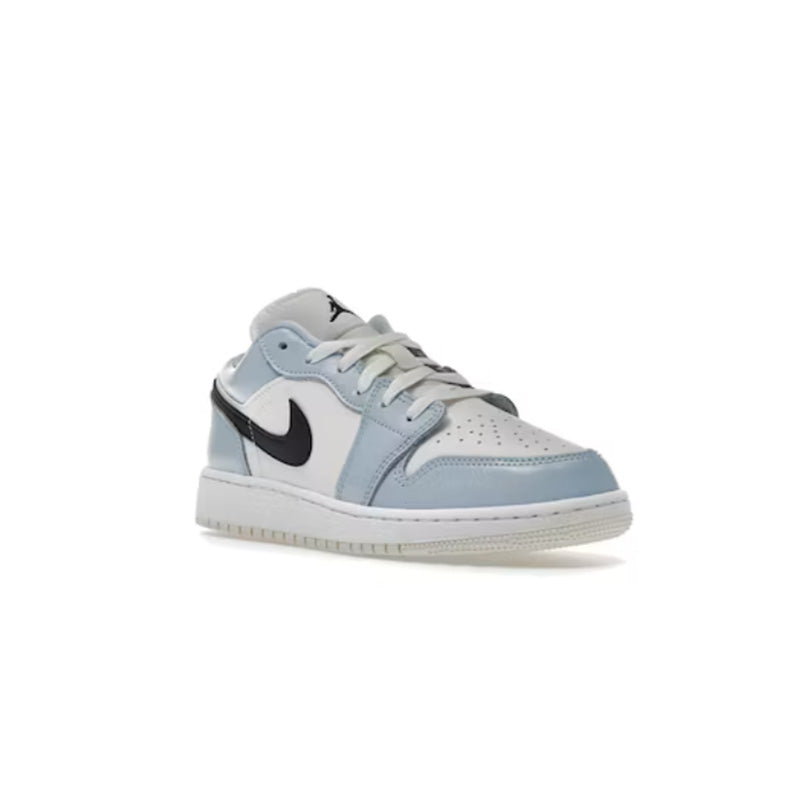 Jordan 1 Low Ice Blue Black (GS)