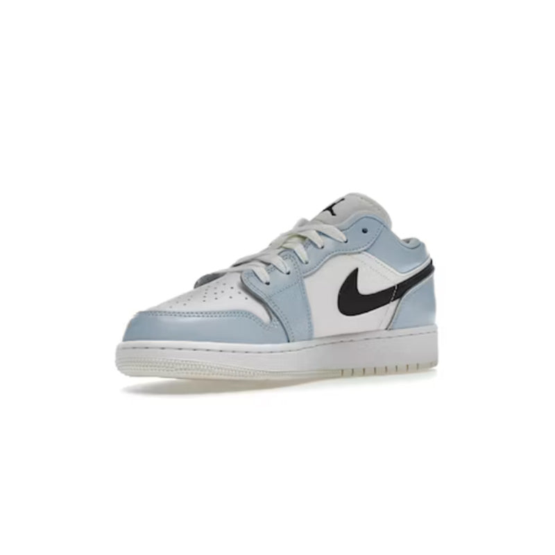 Jordan 1 Low Ice Blue Black (GS)