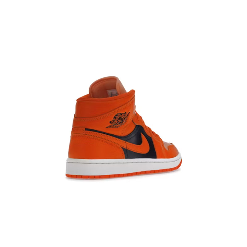 Nike Air Jordan 1 Mid SE Rush Orange Crimson Bliss (W)