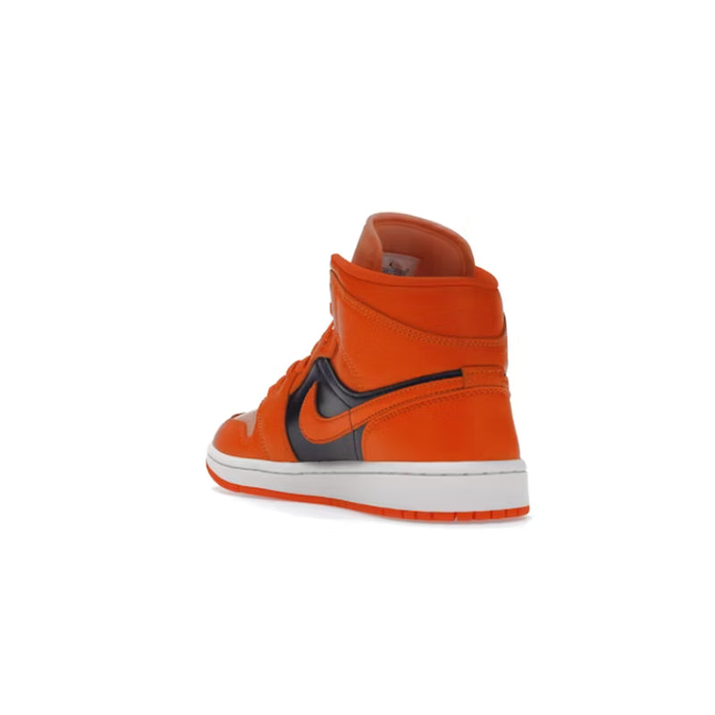 Nike Air Jordan 1 Mid SE Rush Orange Crimson Bliss (W)