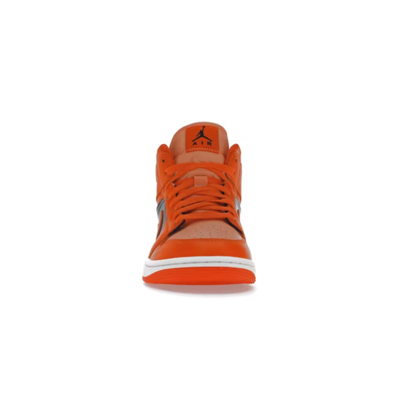 Nike Air Jordan 1 Mid SE Rush Orange Crimson Bliss (W)