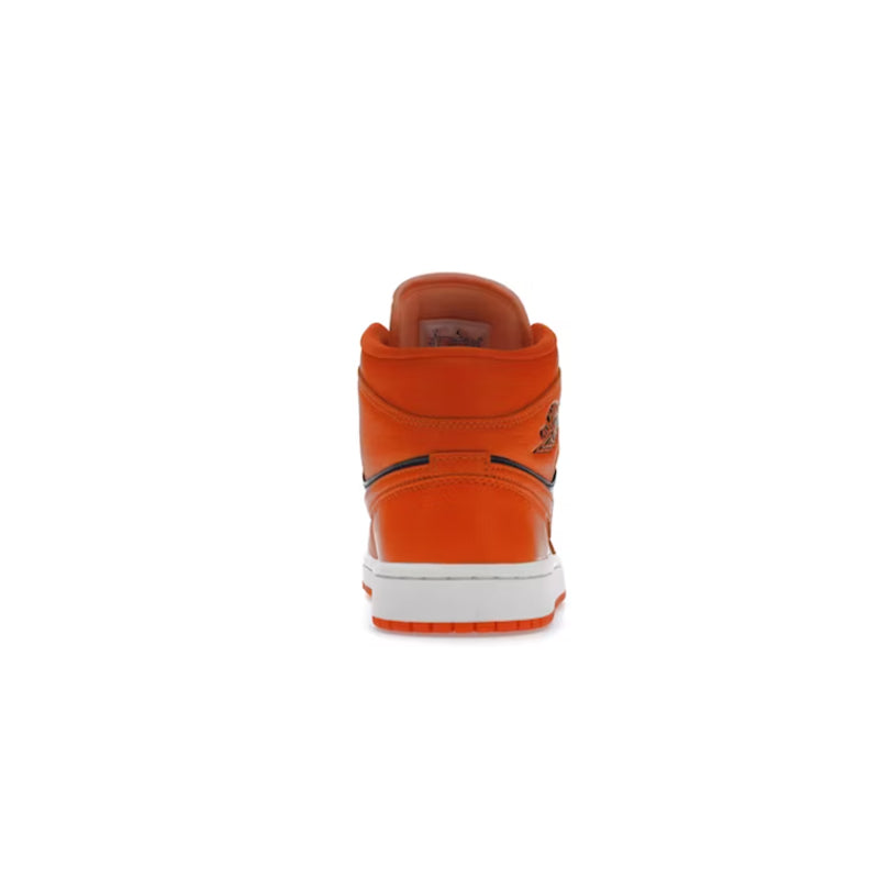 Nike Air Jordan 1 Mid SE Rush Orange Crimson Bliss (W)