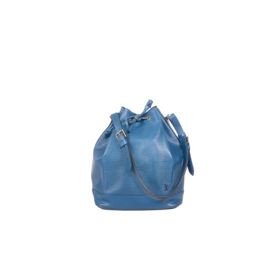 Vintage Louis Vuitton Blue Epi Leather Noe