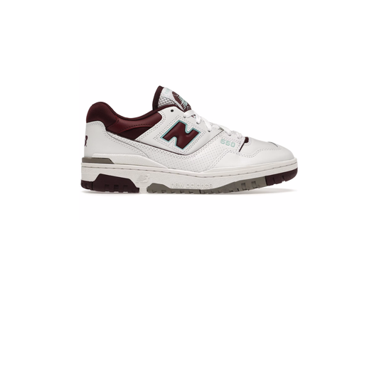 New Balance 550 Burgundy Cyan