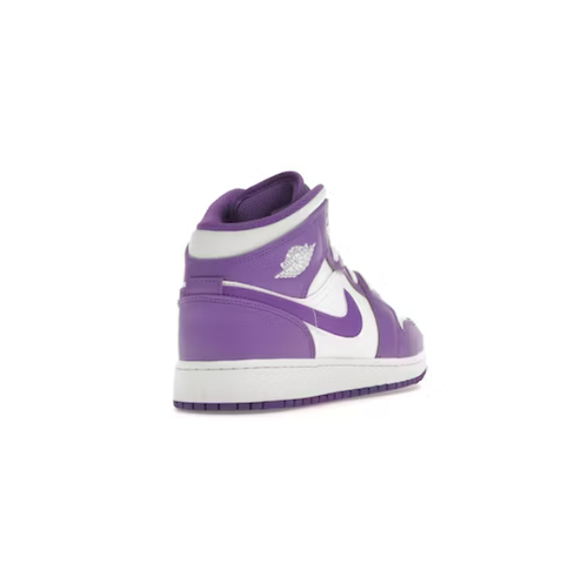 Nike Air Jordan 1 Mid Purple Venom (GS)