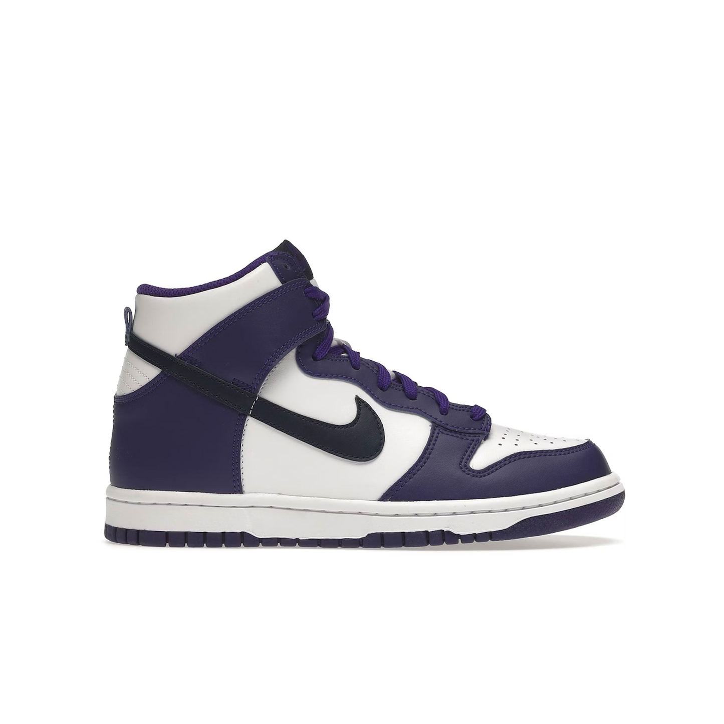 Nike Dunk High Electro Purple Midnight Navy (GS)