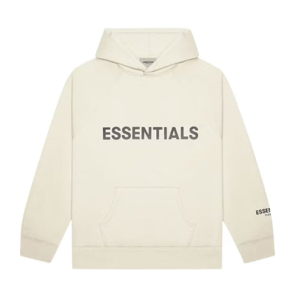 Essentials Fear of God Appliqué Hoodie Cream