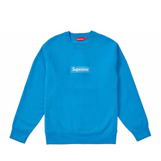 Supreme Box Logo Crewneck Royal Blue (FW18)
