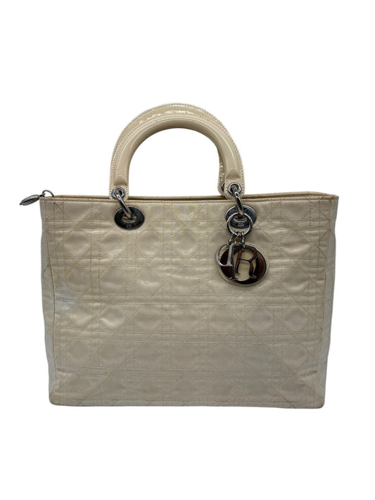 Vintage Dior Lady Dior Beige