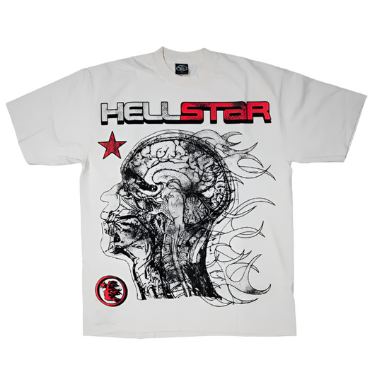 Hellstar Cranium T-Shirt White