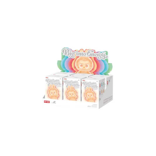 Pop Mart Labubu The Monsters Big Into Energy Vinyl Plush Sealed Case (6 Blind Boxes)