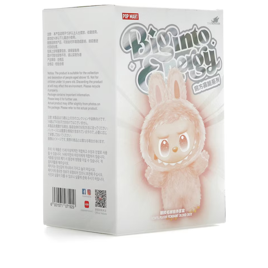 Pop Mart Labubu The Monsters Big Into Energy Vinyl Plush Sealed Case (Single Box)