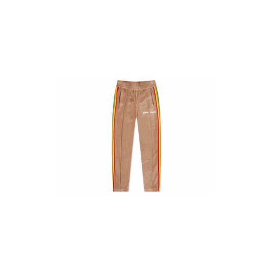 Palm Angels Trackpants Velour Beige
