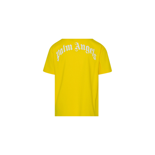 Palm Angels Backprint Tshirt Gelb