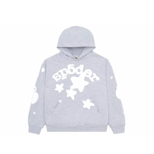 Sp5der Beluga Hoodie Heather Grey